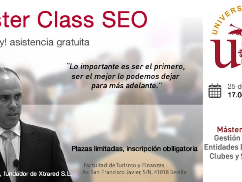 Ponencia SEO en Sevilla